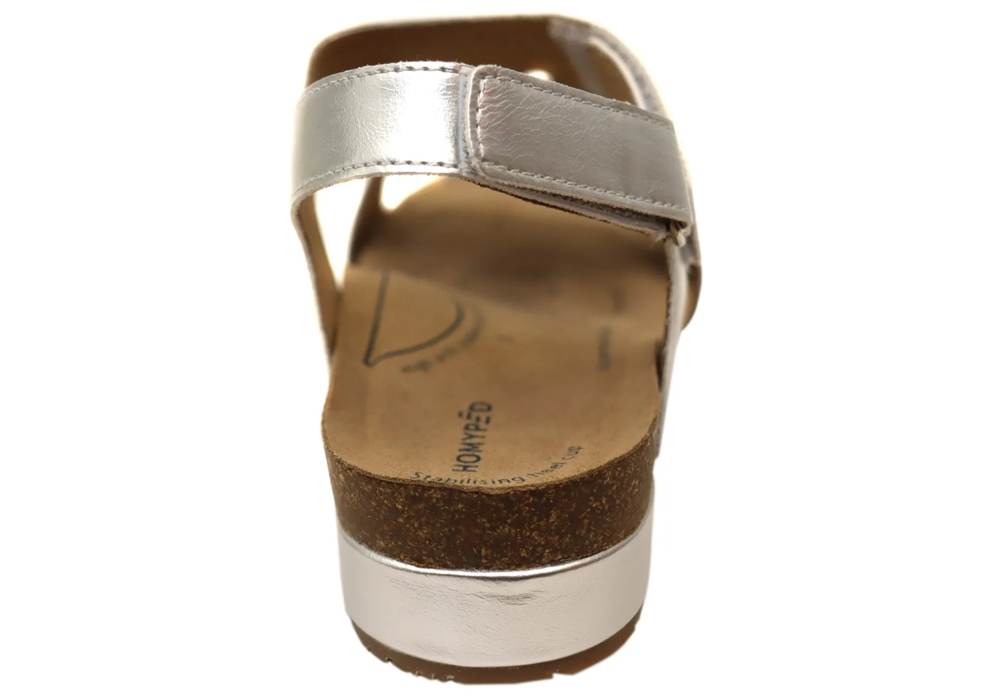 Homyped Logan T Bar Womens Comfortable Wide Fit Sandals
