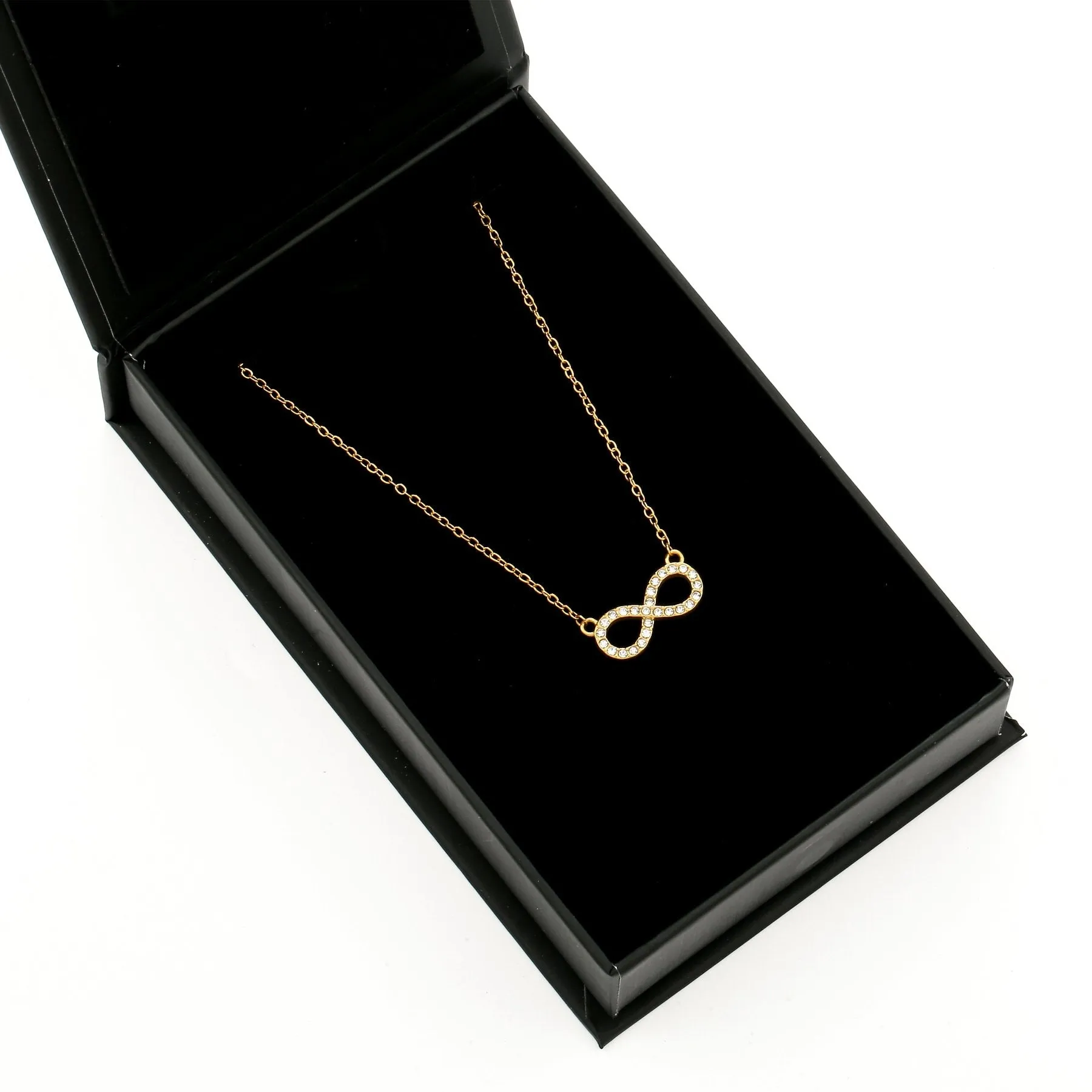 Iced Infinity Necklace
