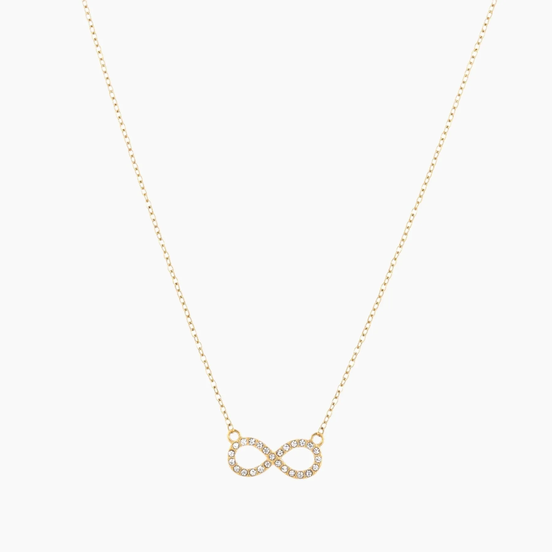 Iced Infinity Necklace
