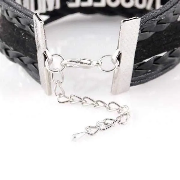 Infinity Love Doberman Bracelet