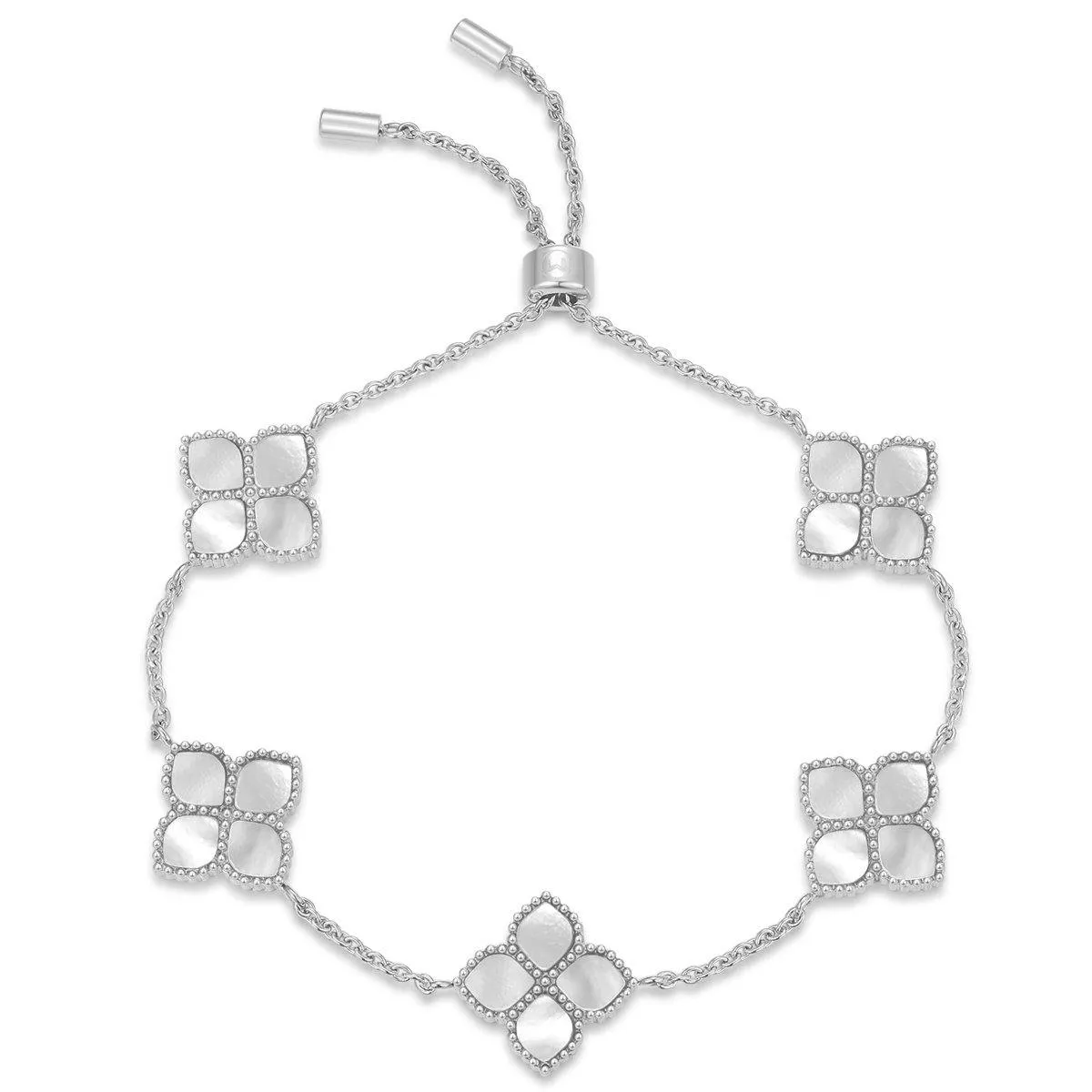 Joory / Choker Pearl Silver Set