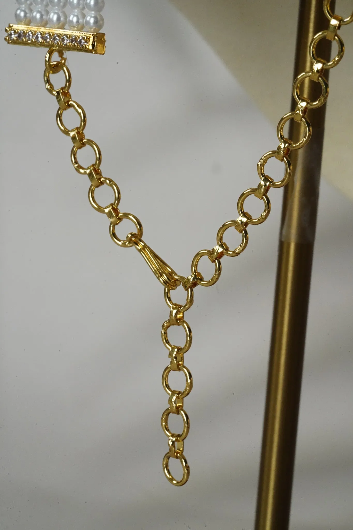 Luna - Chic Gold-Plated Choker Necklace Set