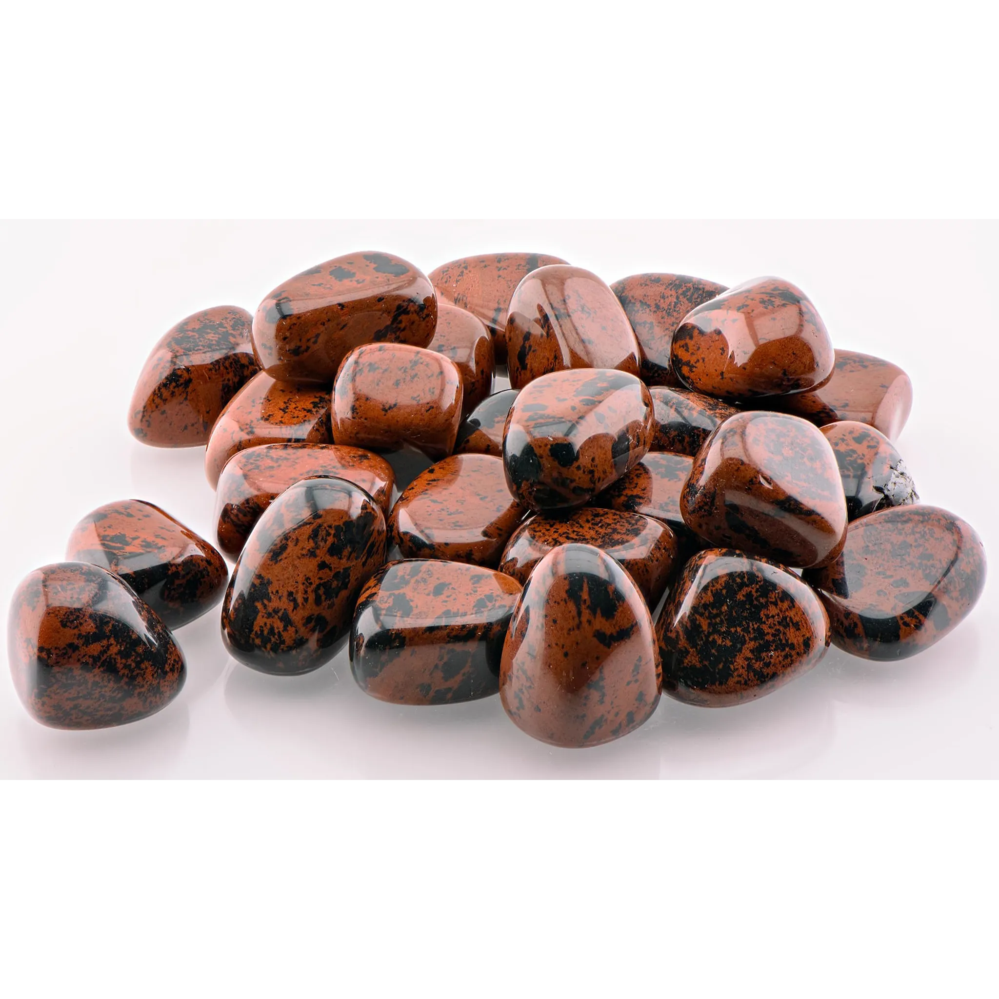 Mahogany Obsidian Crystal Natural Gemstone Tumbled Stone | One Stone