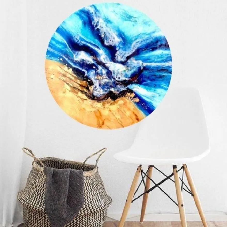 Mosman wave. Abstract Beach. Original Artwork