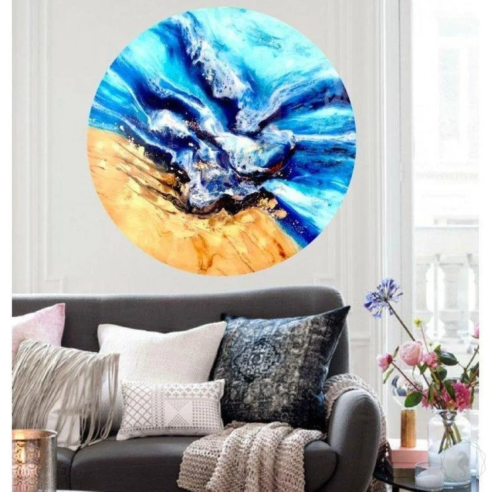 Mosman wave. Abstract Beach. Original Artwork