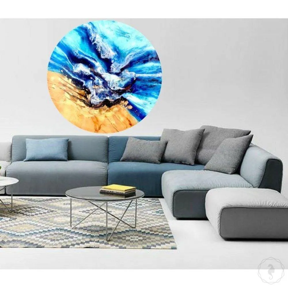 Mosman wave. Abstract Beach. Original Artwork