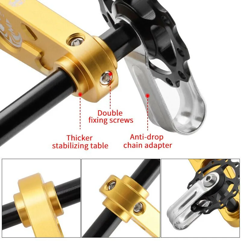 MUQZI Conversion Kit 12T 13T 14T 15T 16T 17T Single Speed Cassette Cog And Chain Tensioner For Road And MTB Bike