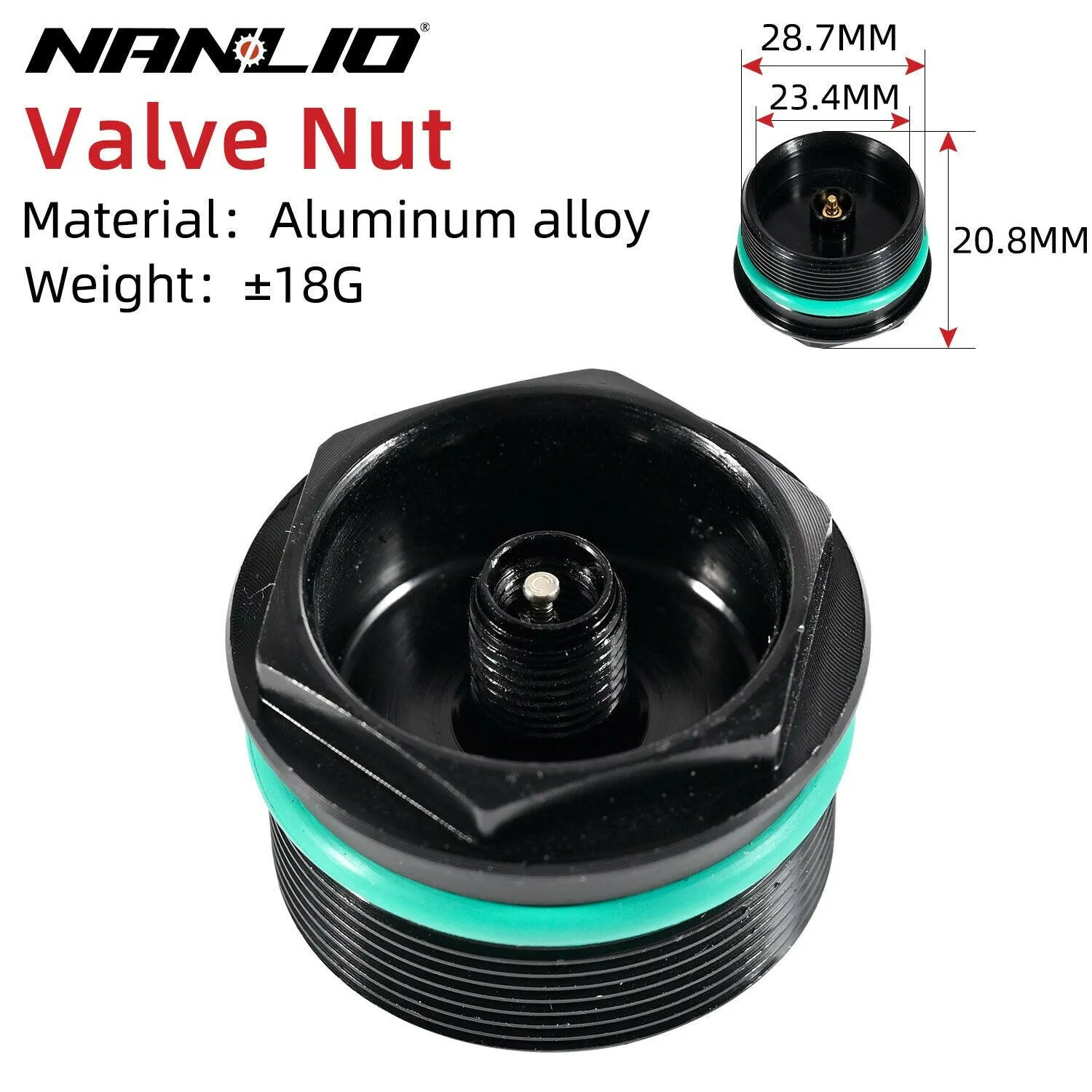 Nanlio Bicycle Suspension Forks Repair Part Oil Damping Rod 26/27.5/29 Alloy Steel Manual Remote Control Replace Accessories