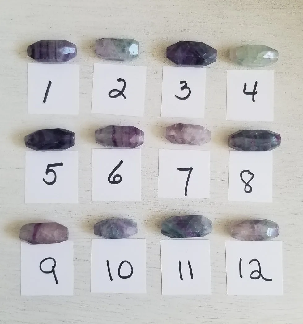 Natural Raw Fluorite Necklace