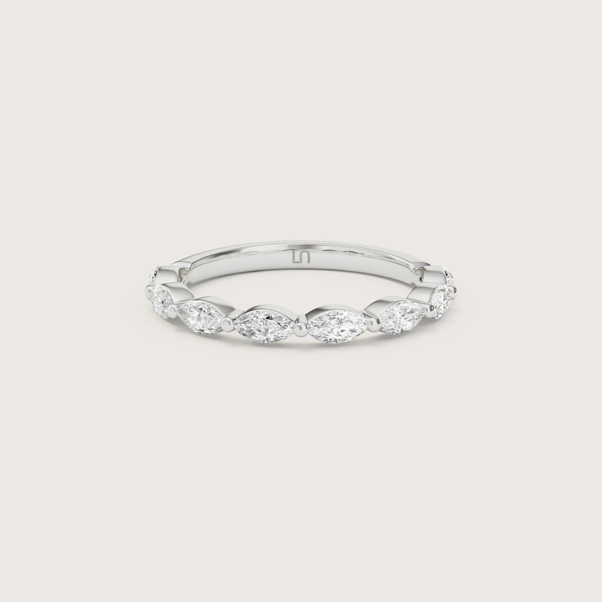 Nautilus Marquise Band | Halfway Diamond