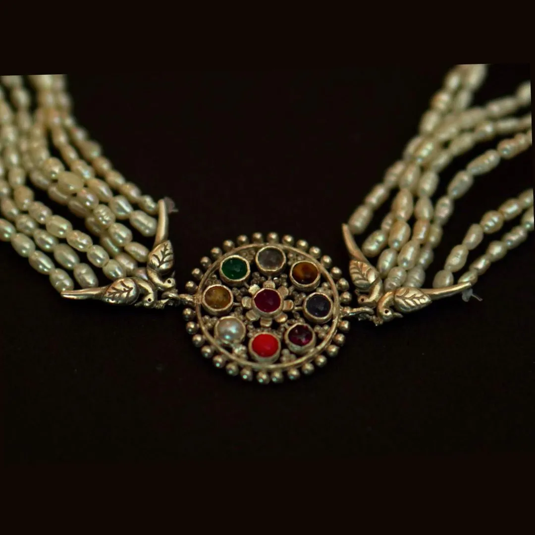 Navratna Jewelry Set