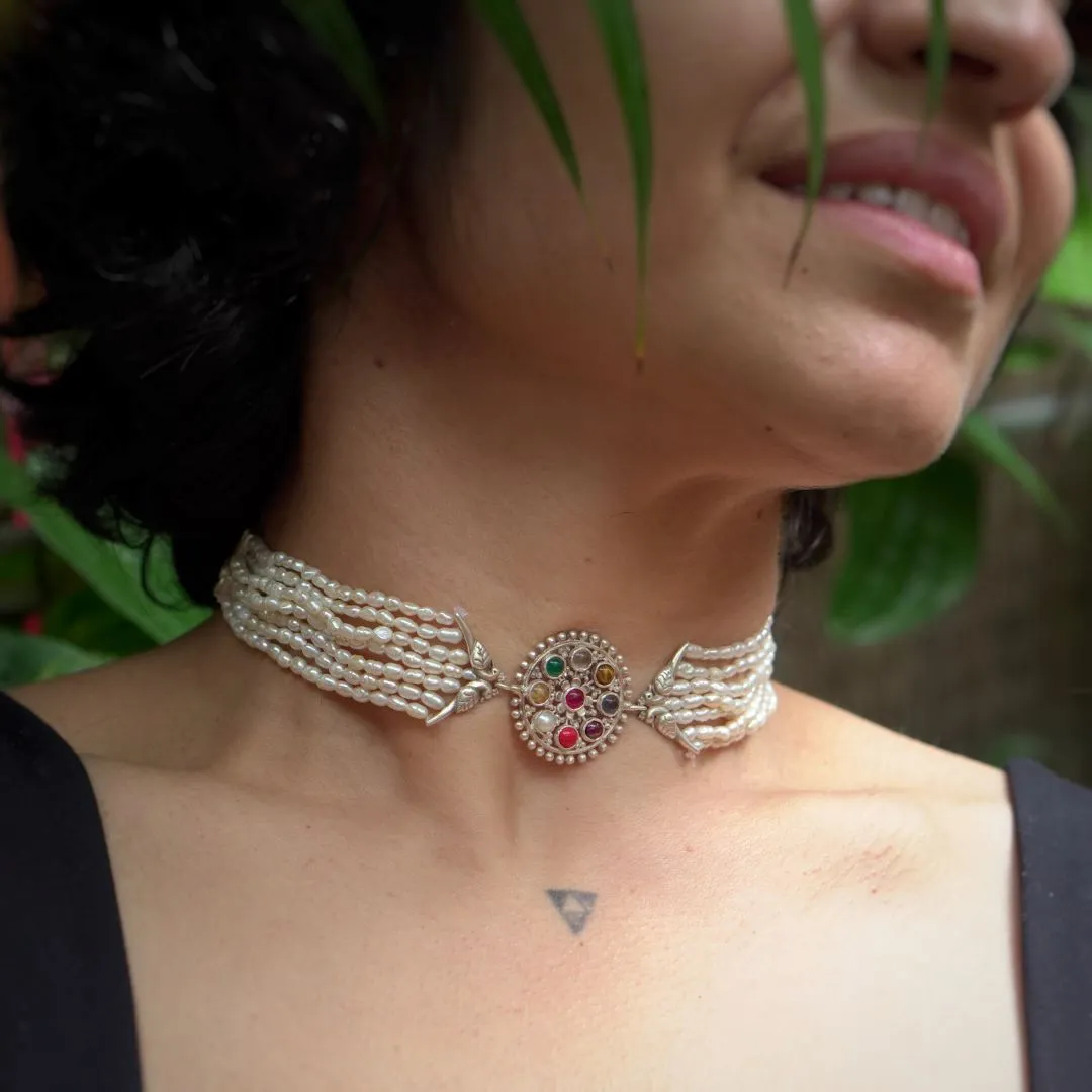 Navratna Jewelry Set