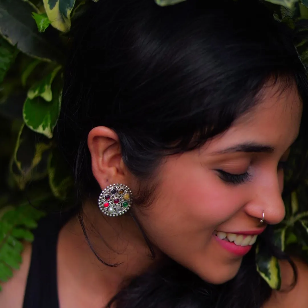 Navratna Jewelry Set