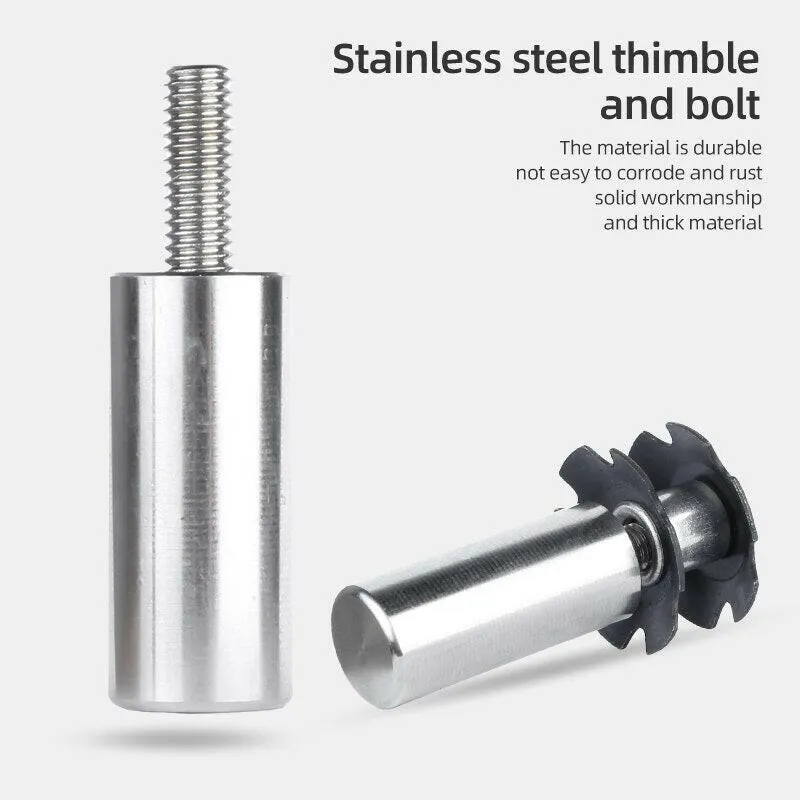 New Bicycle Front Fork Headset Star Nut Installer Tool Mounting Sleeve Tools For 28.6mm MTB Road Bike Fork Steerer Driver Tools