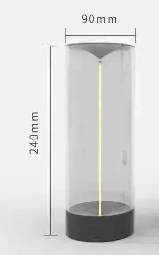 New LED Camping Light Type-c Rechargeable Portable Night Light With High Transparency And Anti Drop Creative Atmosphere Light