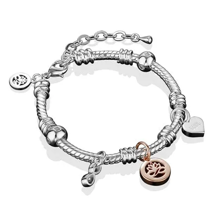 Newbridge Silver Silverplate Charm Bracelet