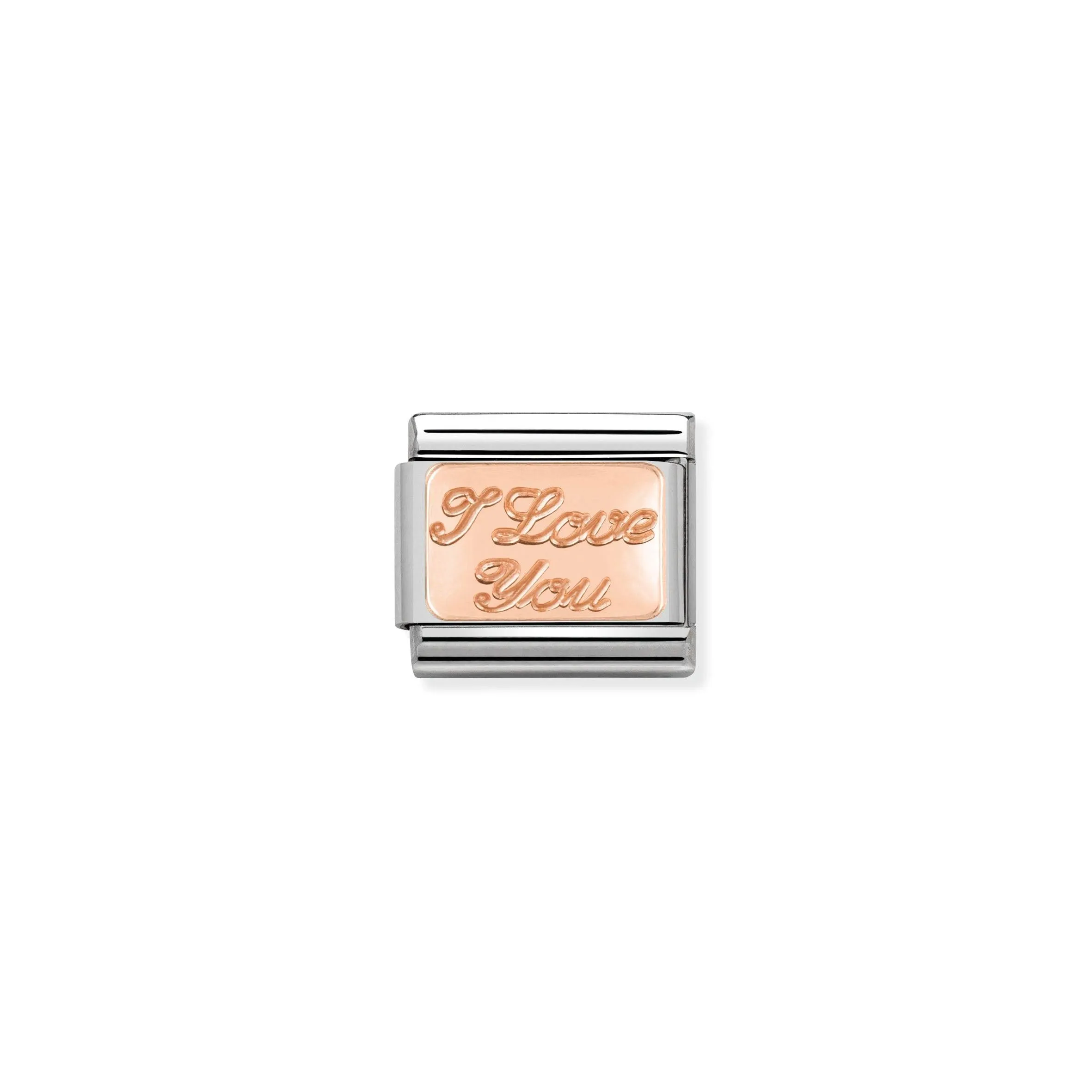 Nomination Classic Rose Gold I Love You Charm