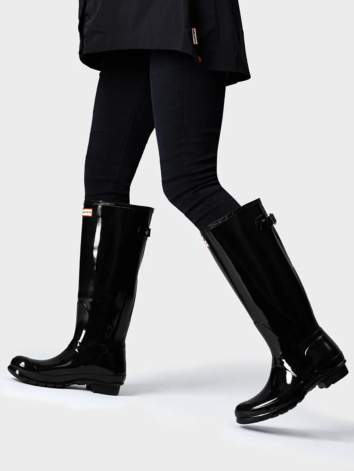 Original Back Adjustable Gloss Rain Boots