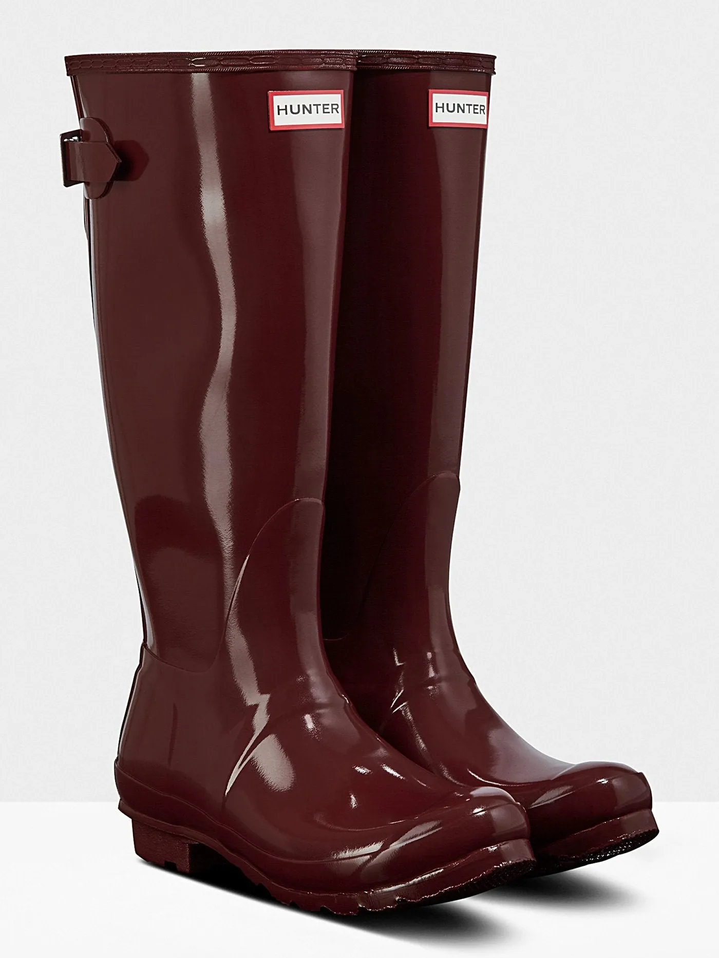 Original Back Adjustable Gloss Rain Boots
