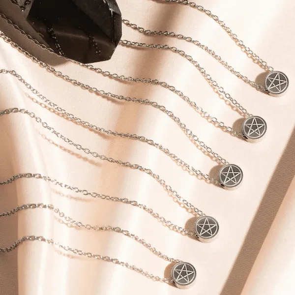Pentacle Mini Pendant Necklace