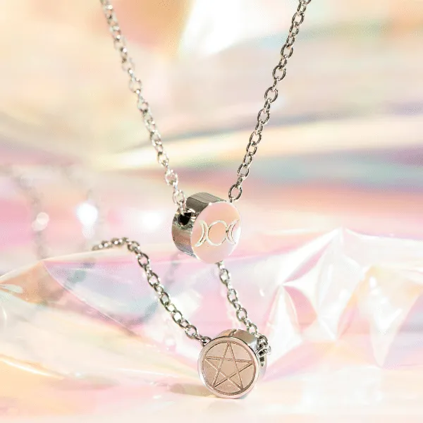 Pentacle Mini Pendant Necklace