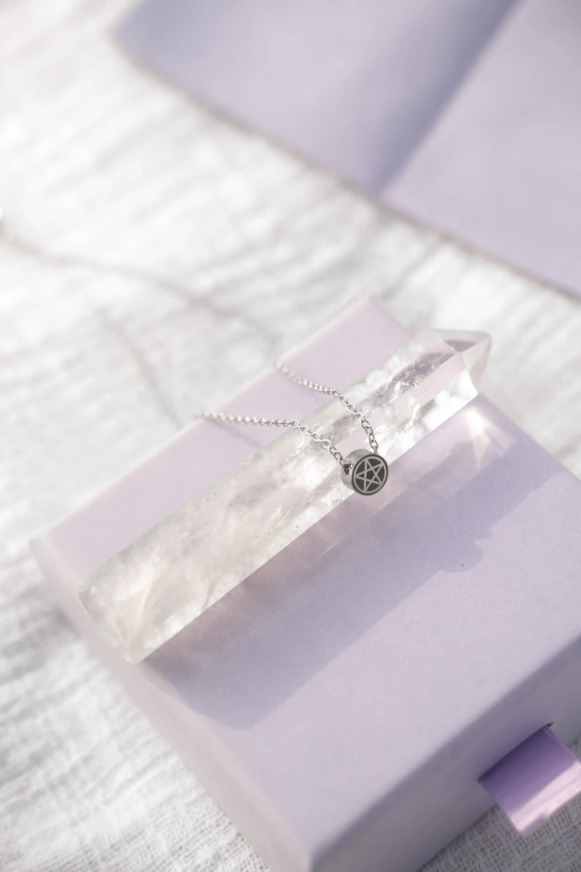 Pentacle Mini Pendant Necklace