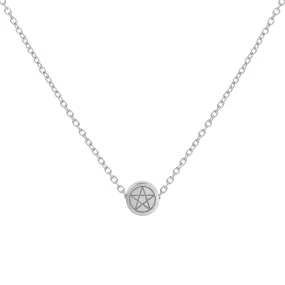Pentacle Mini Pendant Necklace