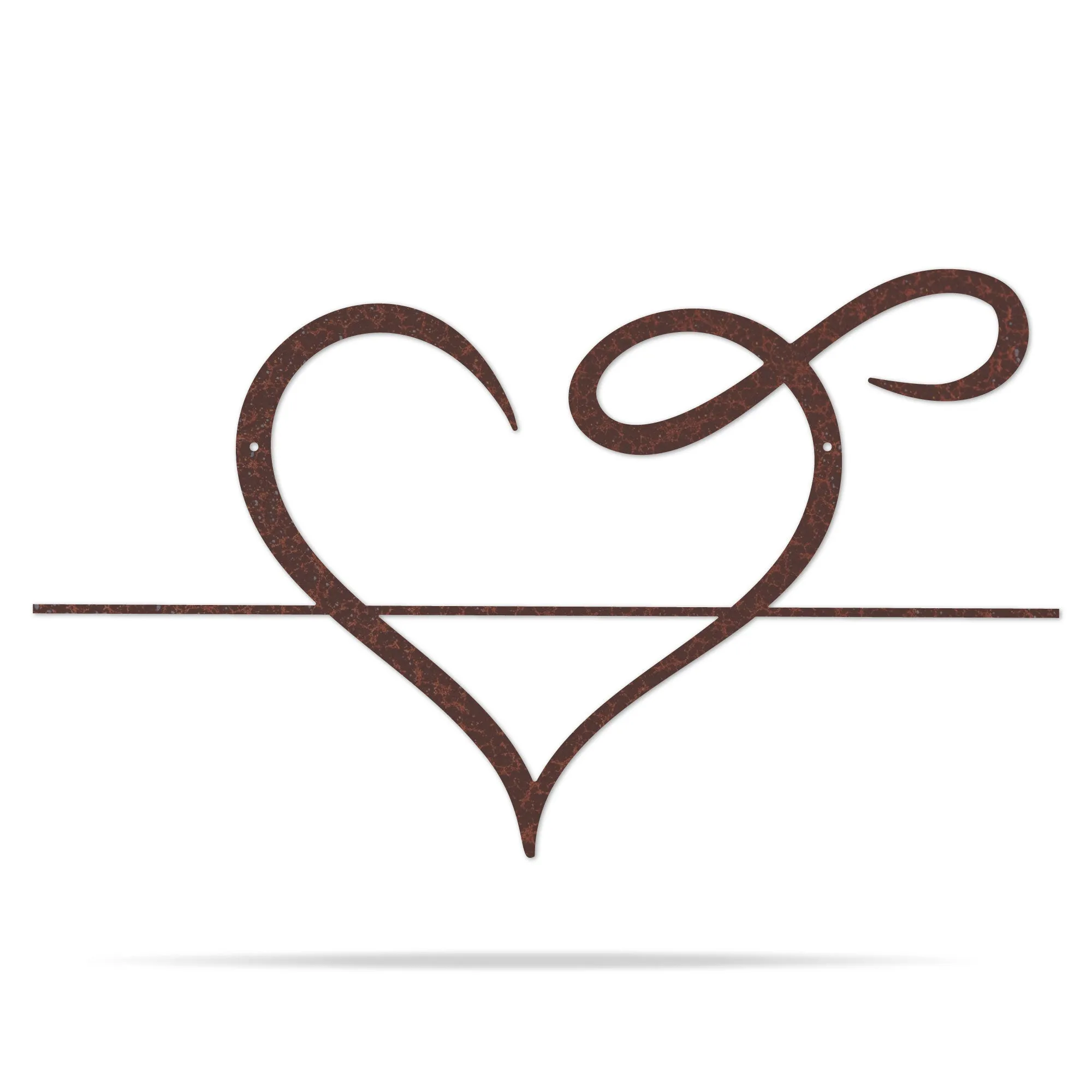 Personalized Infinity Heart Monogram