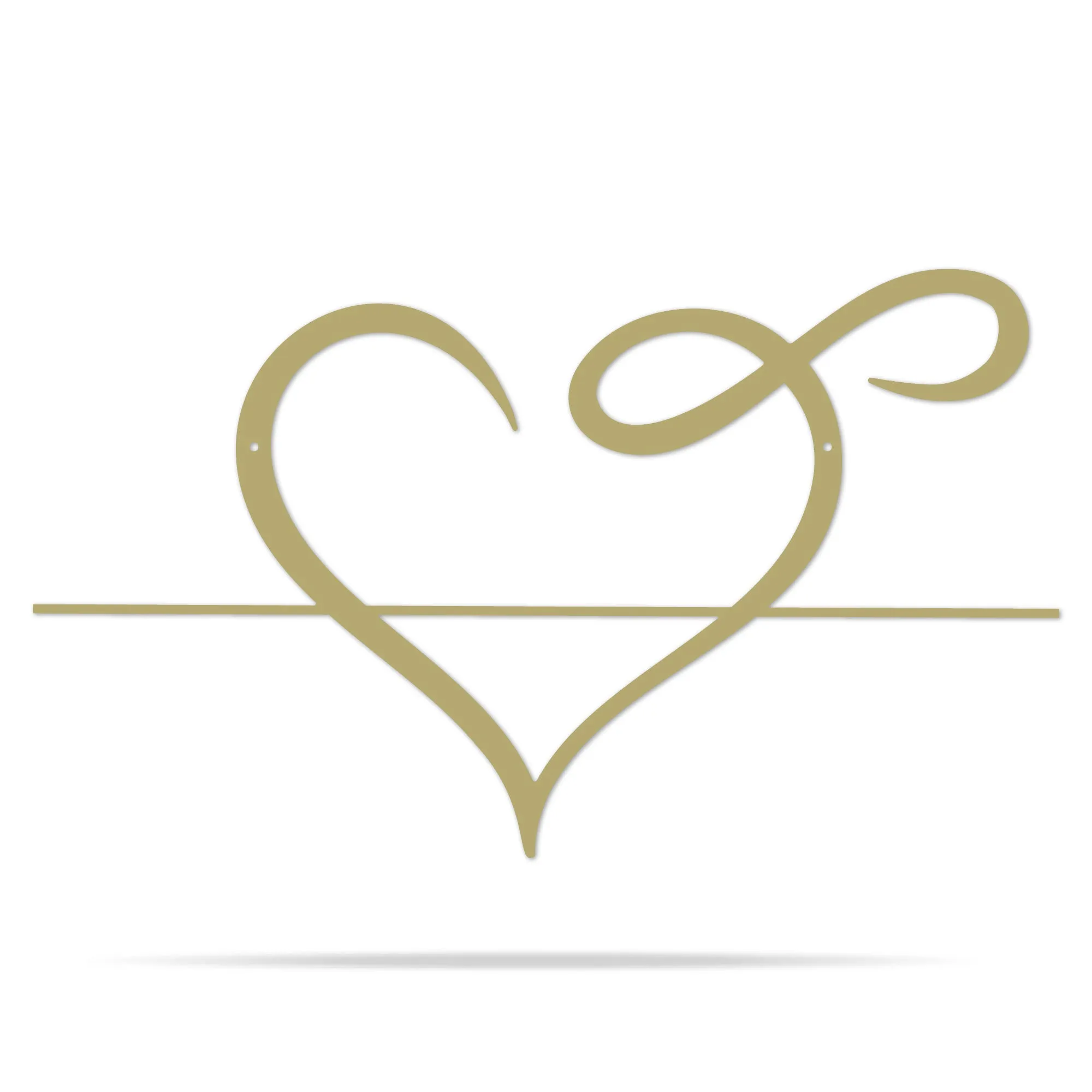 Personalized Infinity Heart Monogram