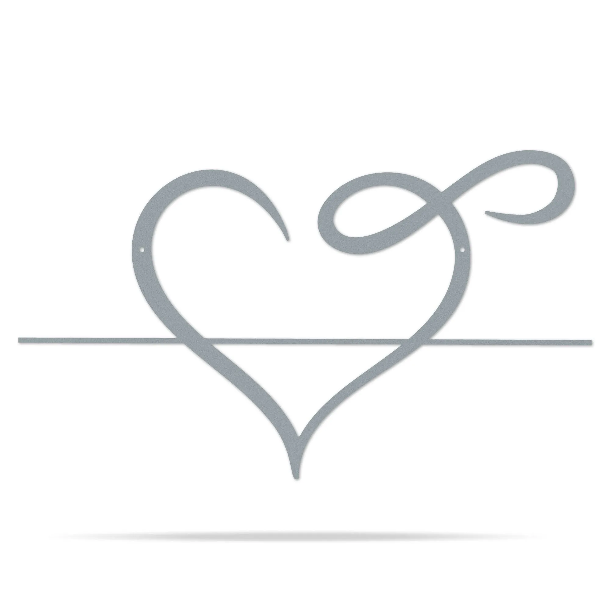 Personalized Infinity Heart Monogram