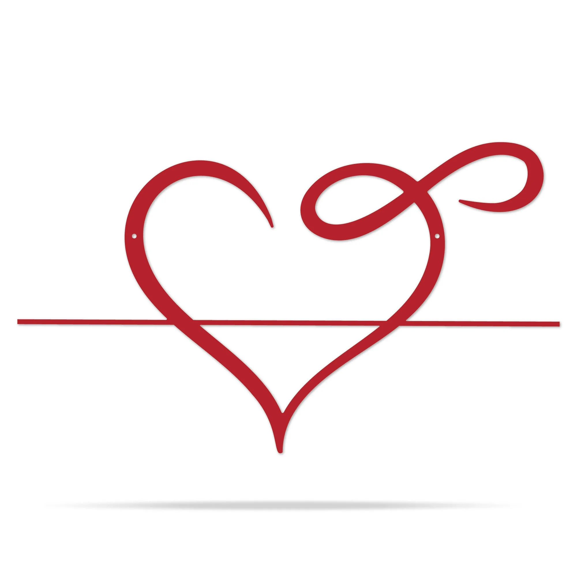 Personalized Infinity Heart Monogram