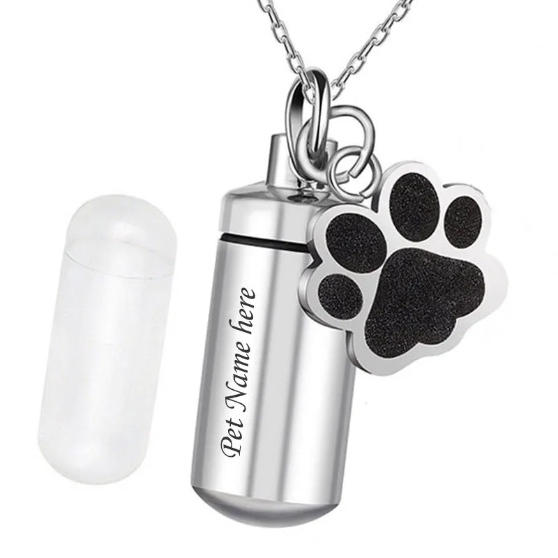 Pet Memorial Gift Dog Loss Gift Custom Urn Pendant