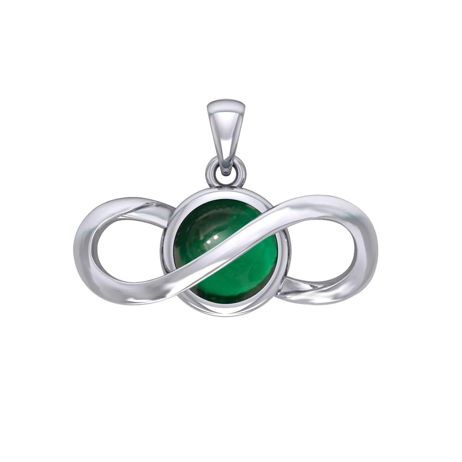 Peter Stone Eternal Silver Pendant with Gemstone TPD6175