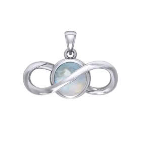 Peter Stone Eternal Silver Pendant with Gemstone TPD6175