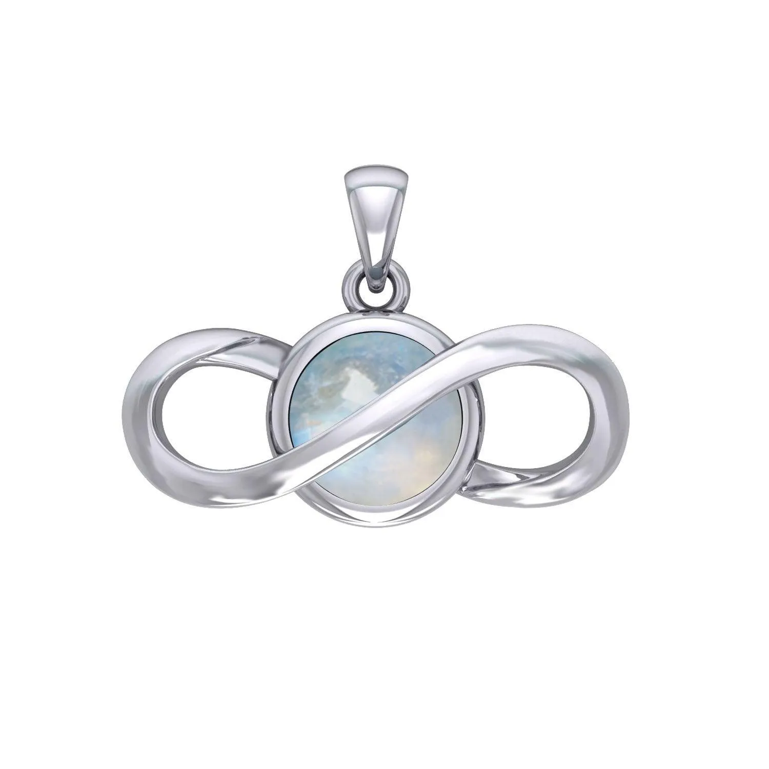 Peter Stone Eternal Silver Pendant with Gemstone TPD6175