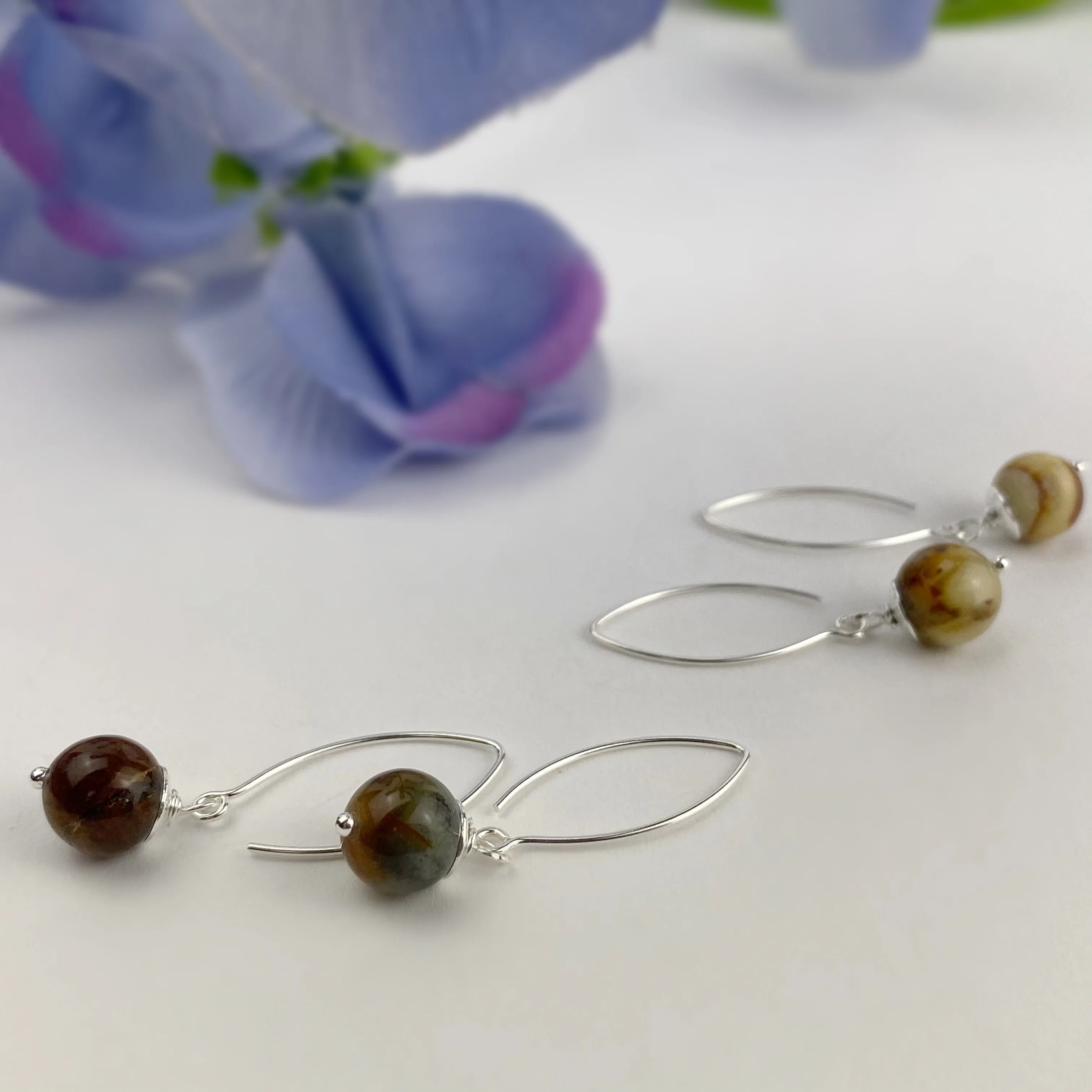 Pop Earrings (Jade) - VE493