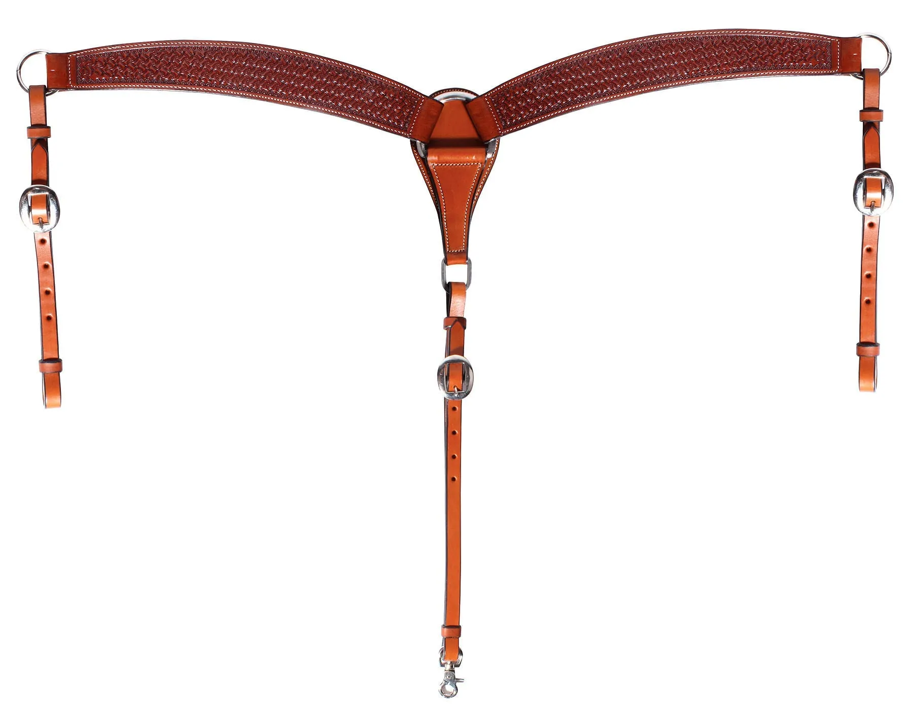Professional's Choice Chestnut Windmill Breast Collar