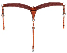 Professional's Choice Chestnut Windmill Breast Collar