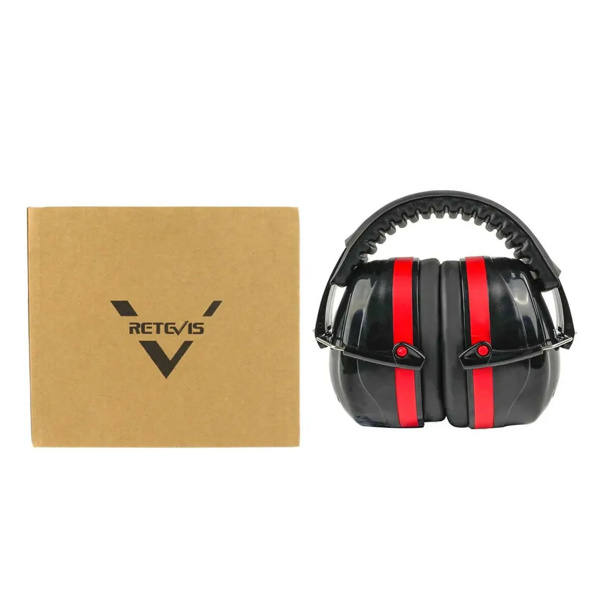 Retevis Noise Reduction Earmuffs Hearing Protection Headset For Airsoft Game Factory Headband/Foldable/Neck banded Anti-noise