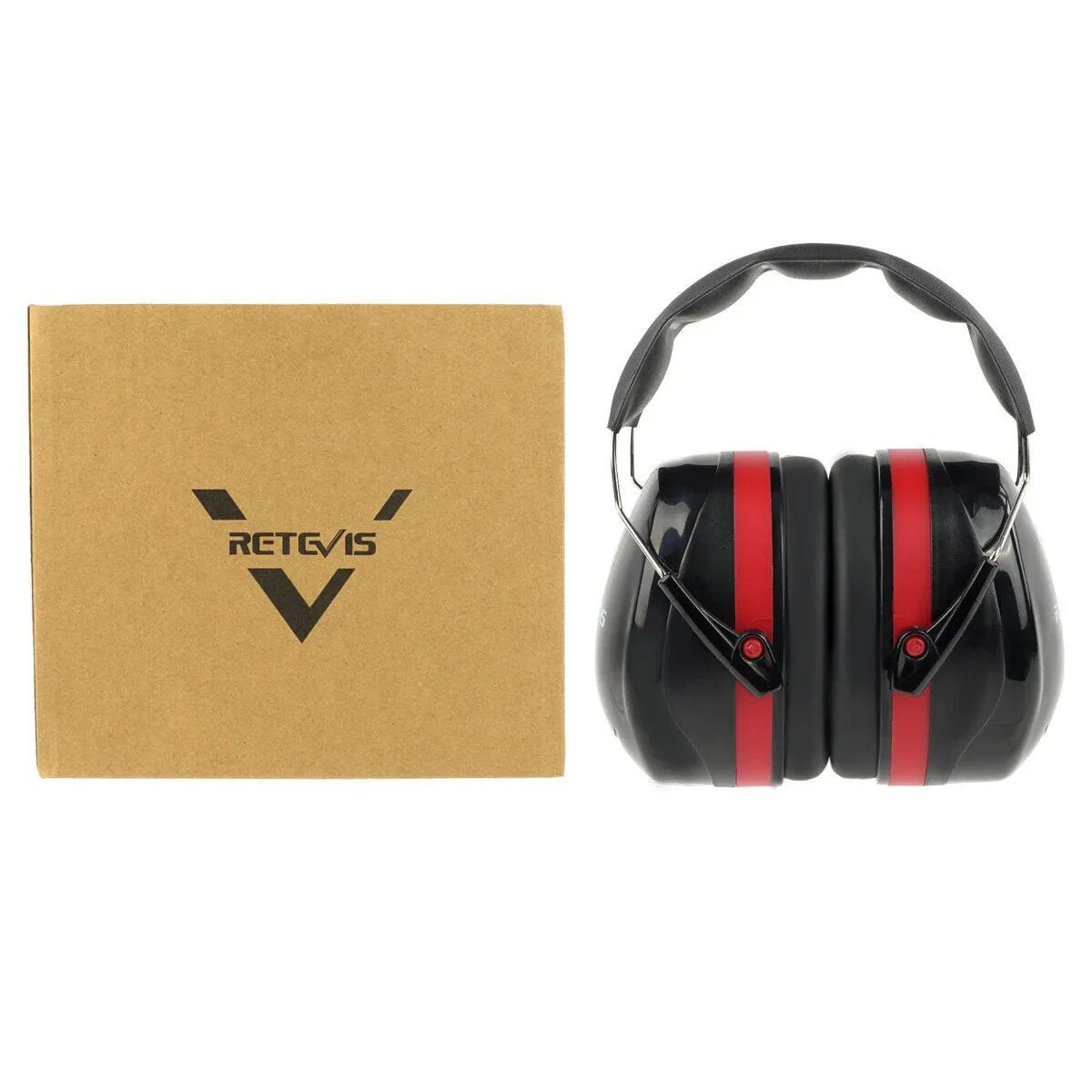 Retevis Noise Reduction Earmuffs Hearing Protection Headset For Airsoft Game Factory Headband/Foldable/Neck banded Anti-noise