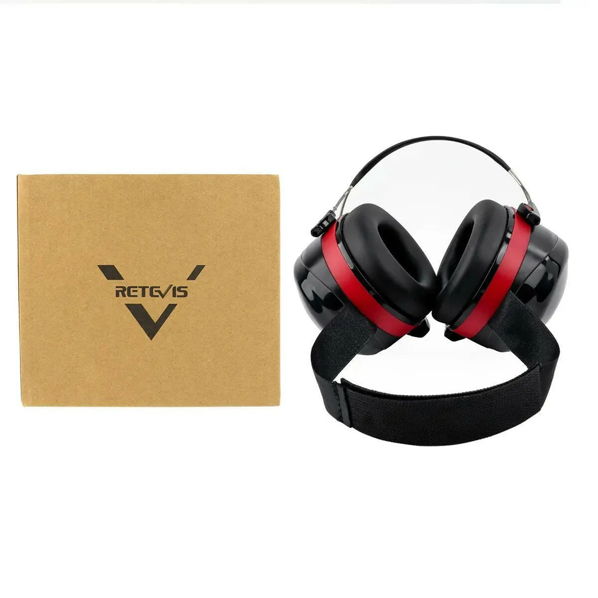 Retevis Noise Reduction Earmuffs Hearing Protection Headset For Airsoft Game Factory Headband/Foldable/Neck banded Anti-noise