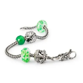 Round Green Onyx Facet Bead
