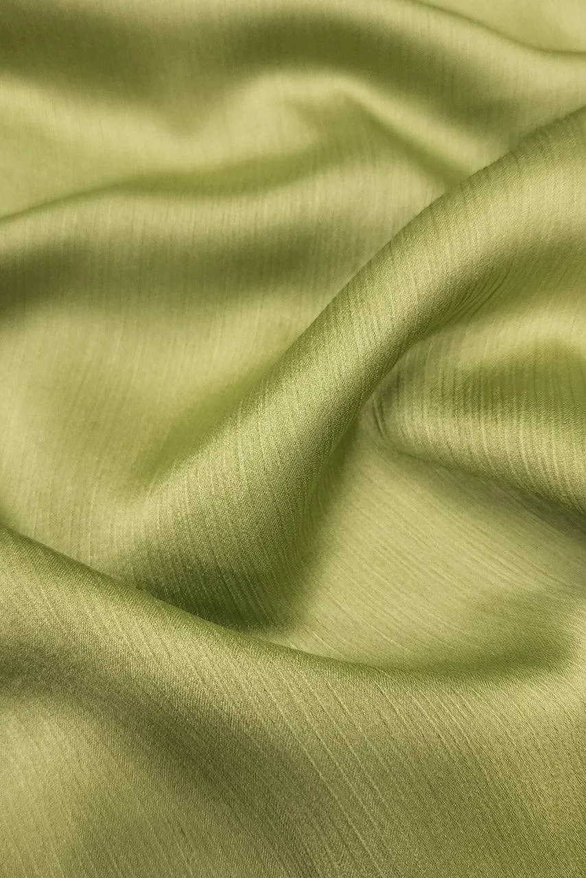 Satin Crinkle Hijab - Peridot