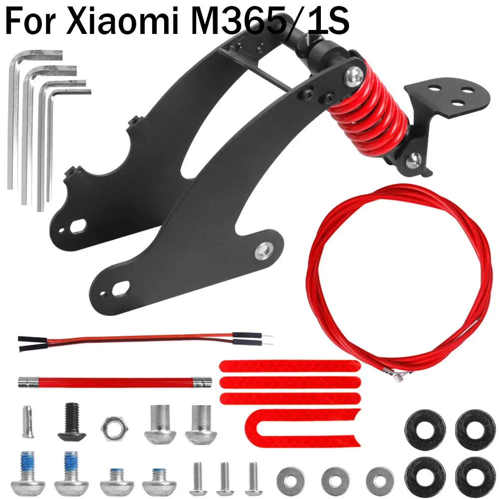Scooter Accessories Rear Shock Absorber Electric Scooter Compatible  for Xiaomi M365/1S Rear Suspension
