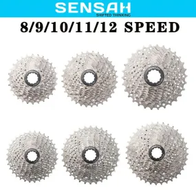 SENSAH 8/9/10/11 Speed Road Bike Cassette 11V 23T/25T/28T/30T/32T/34T/36T Bicycle Freewheel K7 10S Flywheel for HG Hub