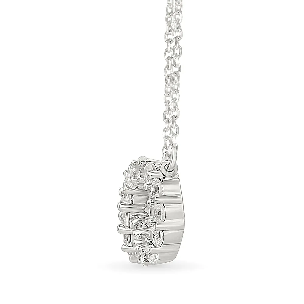 Sign Diamond Necklace