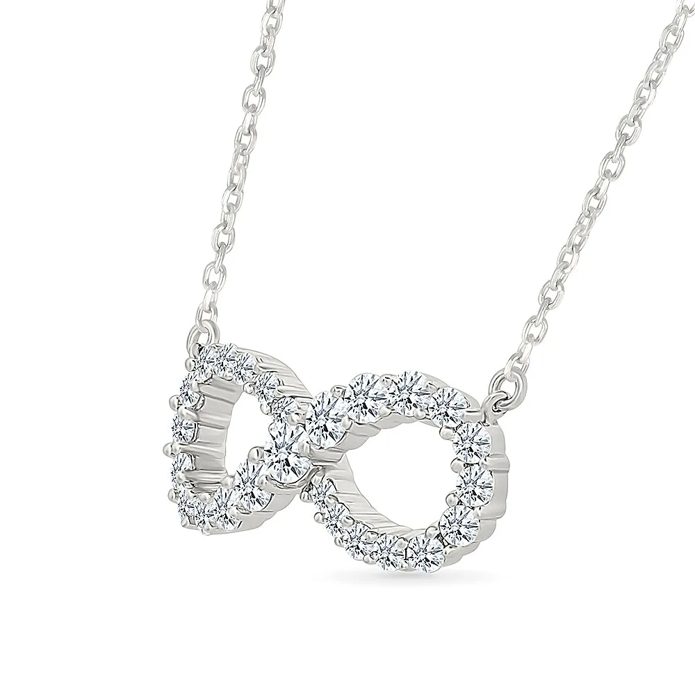 Sign Diamond Necklace