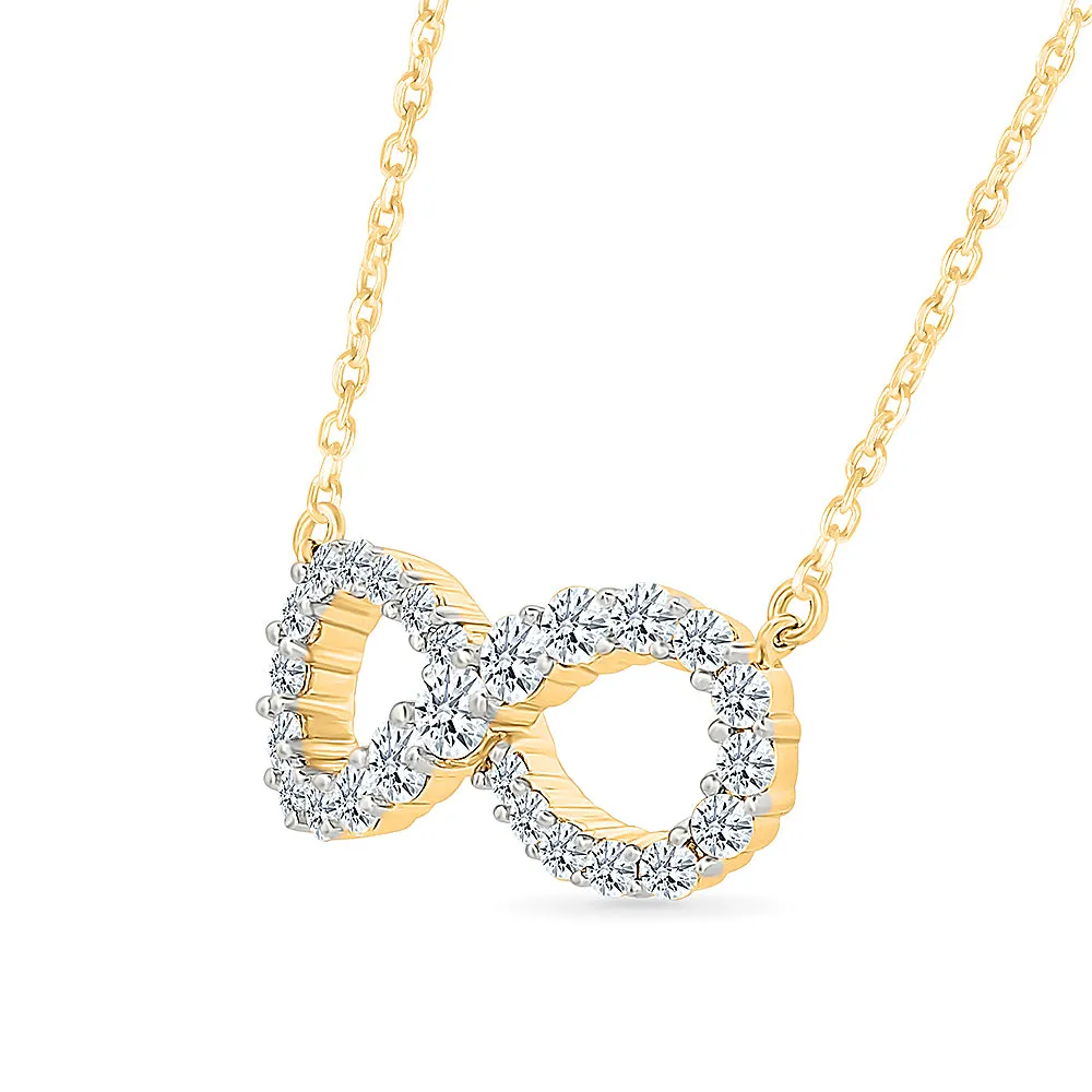 Sign Diamond Necklace