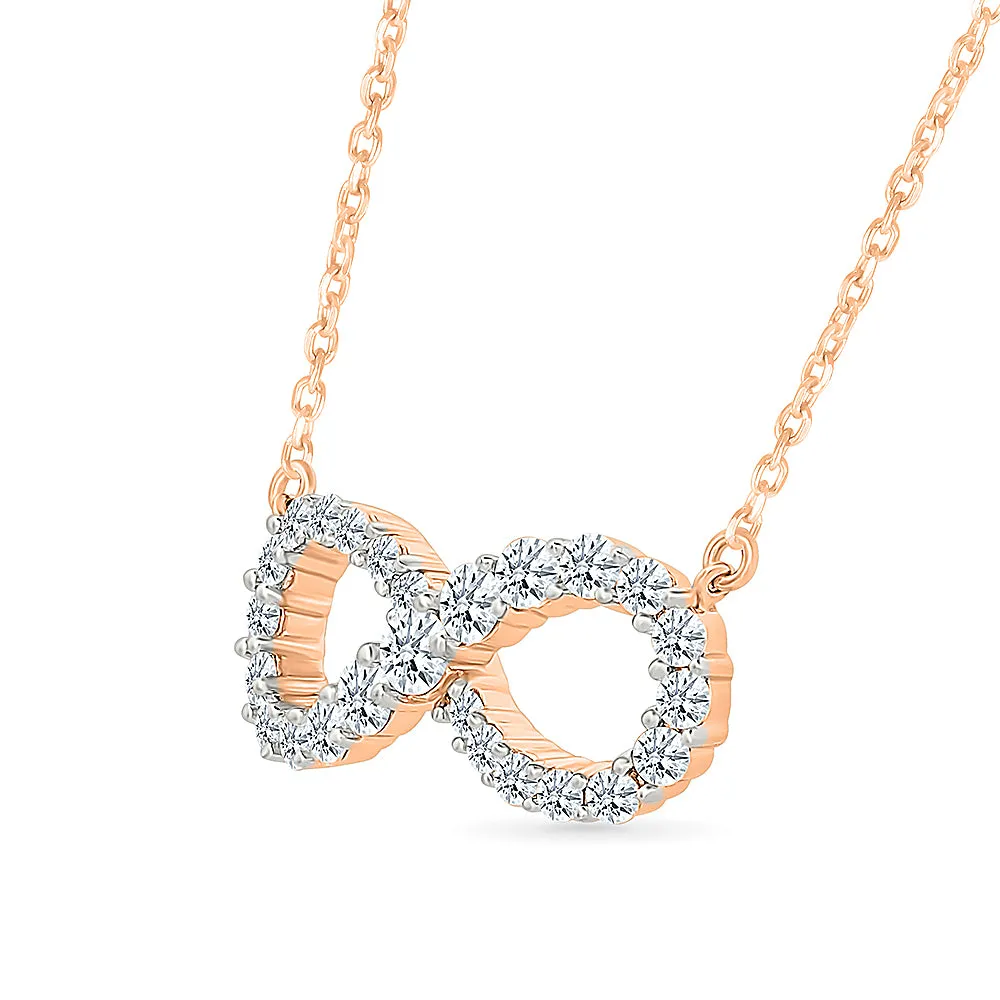 Sign Diamond Necklace