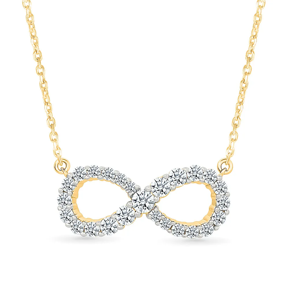 Sign Diamond Necklace
